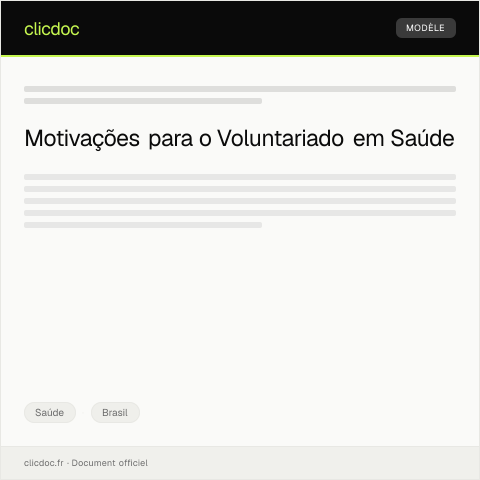 Pré-visualização do documento Solicitação de Voluntariado em Saúde — Saúde, Brasil