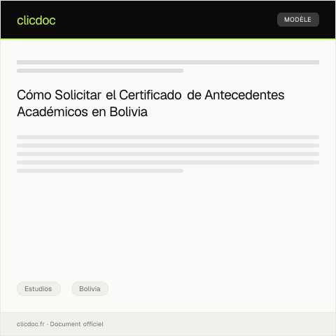 Vista previa del documento Solicitar certificado de antecedentes académicos a la Universidad Pública — Estudios, Bolivia