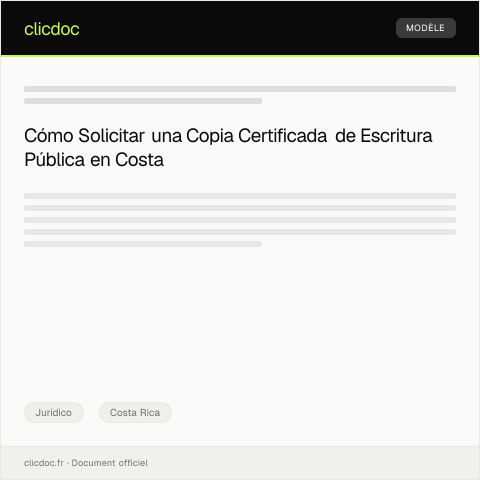 Vista previa del documento Solicitar Copia Certificada de Escritura Pública — Jurídico, Costa Rica