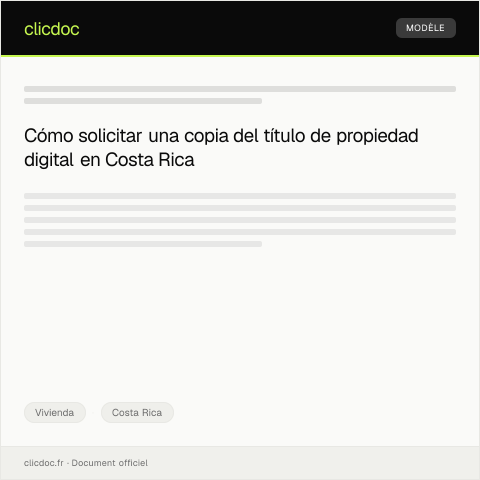 Vista previa del documento Solicitar copia del título de propiedad digital — Vivienda, Costa Rica