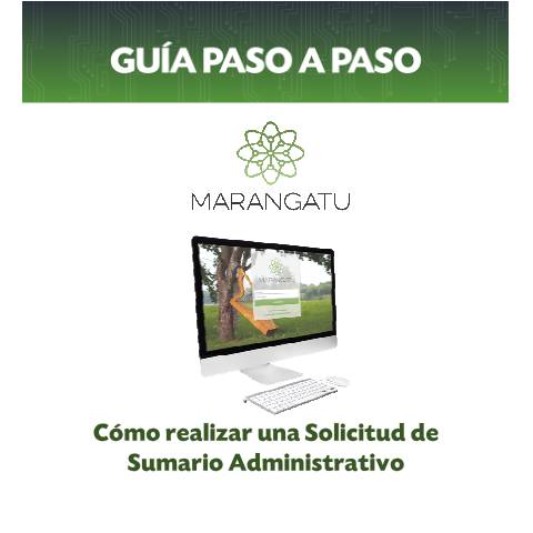 Vista previa del documento Guias paso a paso - Solicitud de Sumario Administrativo — Guias, Paraguay