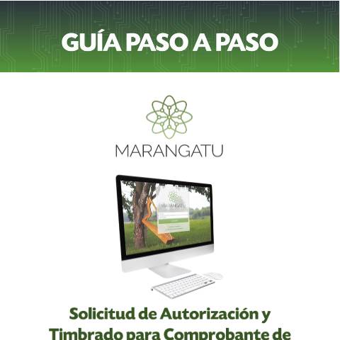 Vista previa del documento Guía Paso a Paso - Solicitud de Timbrado Comprobante de Retención IDU — Idu / TIMBRADO, Paraguay