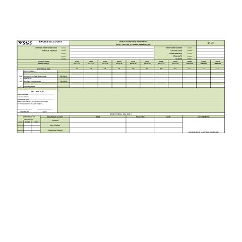 Document preview: DA 260B2 – Other Fermented Beverages SOS – External Form — PDF Forms, South Africa (CERFA n°DA 260B2)