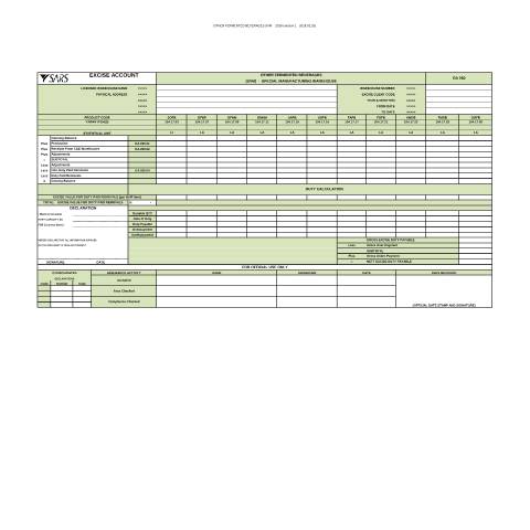 Document preview: DA 260B3 – Other Fermented Beverages SVM – External Form — PDF Forms, South Africa (CERFA n°DA 260B3)