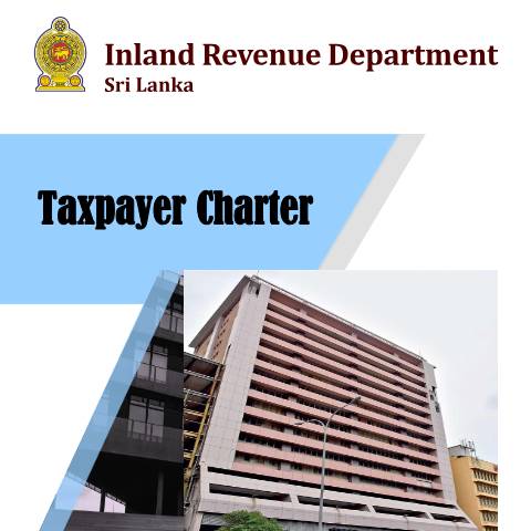 Document preview: Taxpayer Charter — Forms Downloads, Sri Lanka
