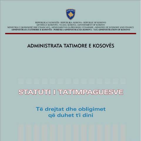 Document preview: Broshur Statuti i Tatimpaguesve — Materiale Informative, Kosovë