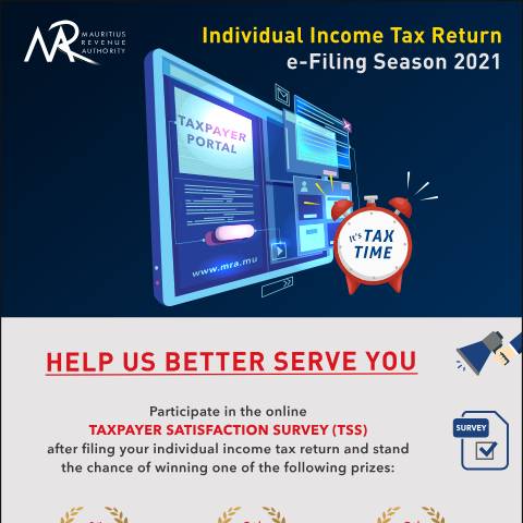 Document preview: Taxpayer Satisfaction Survey (09.10.21) — Document, Mauritius (CERFA n°TSS2021)