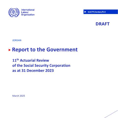 Document preview: JOR Actuarial Report 11th 20250312 1 — الدراسات, الأردن (CERFA n°JOR Actuarial Report 11th 20250312 1)