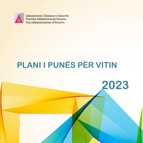 Document preview: Plani i punës — Planet Vjetore, Kosovë
