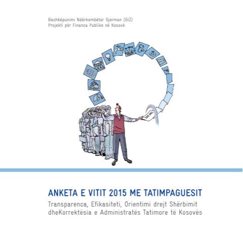 Document preview: Anketa e vitit 2015 me tatimpaguesit — Materiale Informative, Kosovë