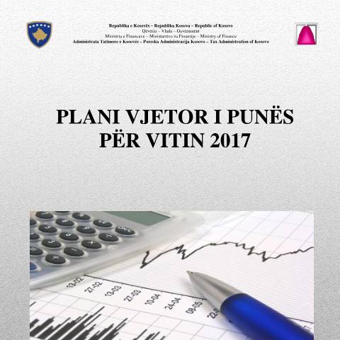 Document preview: Plani i punës — Planet Vjetore, Kosovë