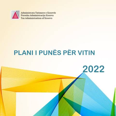 Document preview: Plani i punës — Planet Vjetore, Kosovë