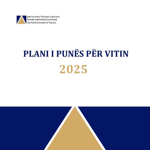 Document preview: Plani i punës — Planet Vjetore, Kosovë