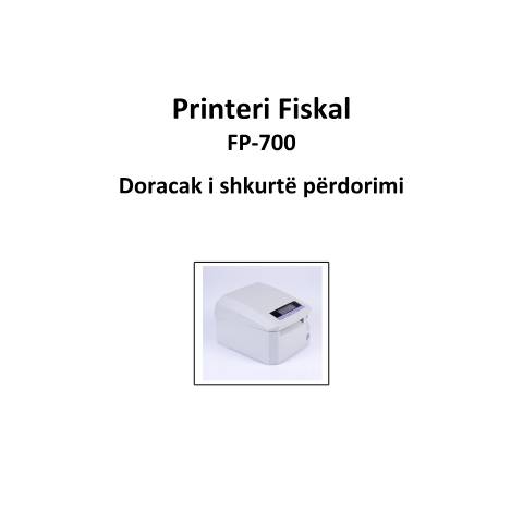 Document preview: FP 700 DoracakPerdorimi — Kompanite E Licencuara, Kosovë