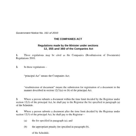 Document preview: GN1612010 — Document, Mauritius (CERFA n°GN1612010)