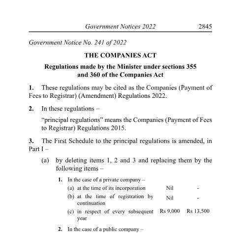 Document preview: GN241_2022 — Document, Mauritius (CERFA n°GN241_2022)