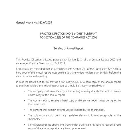 Document preview: GN361_2015 — Document, Mauritius (CERFA n°GN361_2015)