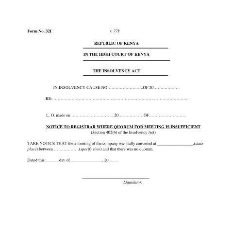 Document preview: f32i — Document, Kenya (CERFA n°f32i)