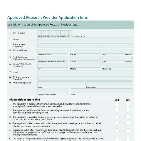 Document preview: IR1203 2022 — Research and development, New Zealand (CERFA n°IR1203)