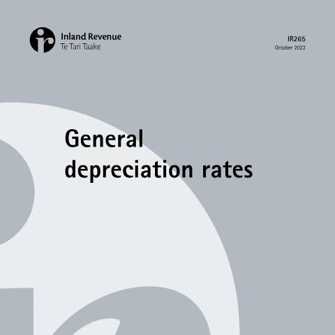 Document preview: IR265 October 2022 — Income tax, New Zealand (CERFA n°IR265)