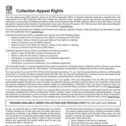 Document preview: IRS Publication p1660 — IRS, United States (CERFA n°PUB-1660)