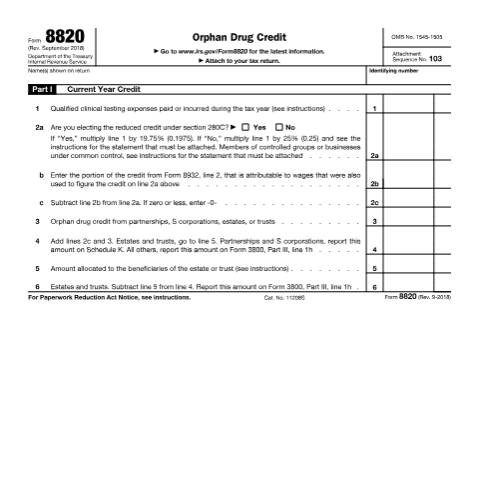 Document preview: IRS Form f8820 — IRS, United States (CERFA n°8820)