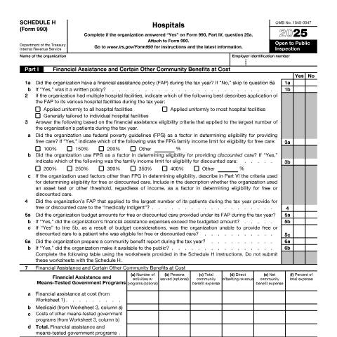Document preview: IRS Form f990sh — IRS, United States (CERFA n°990SH)