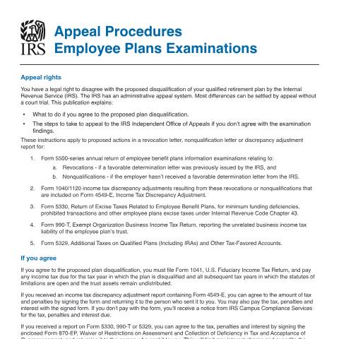 Document preview: IRS Publication p1020 — IRS, United States (CERFA n°PUB-1020)