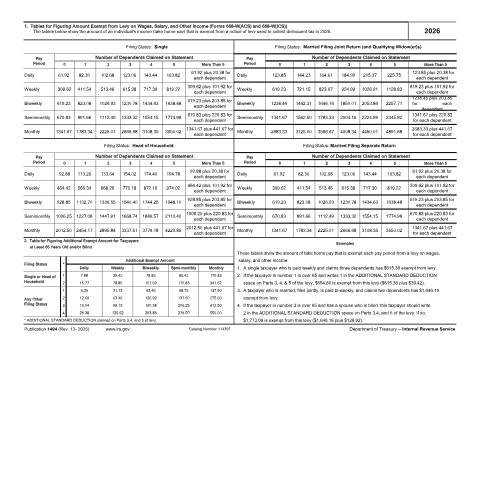 Document preview: IRS Publication p1494 — IRS, United States (CERFA n°PUB-1494)