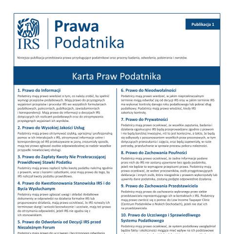 Document preview: IRS Publication p1pl — IRS, United States (CERFA n°PUB-1PL)