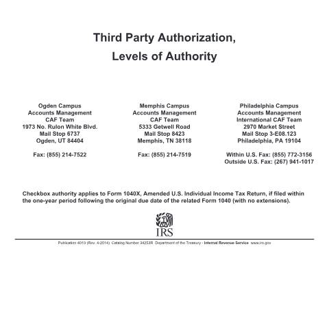 Document preview: IRS Publication p4019 — IRS, United States (CERFA n°PUB-4019)