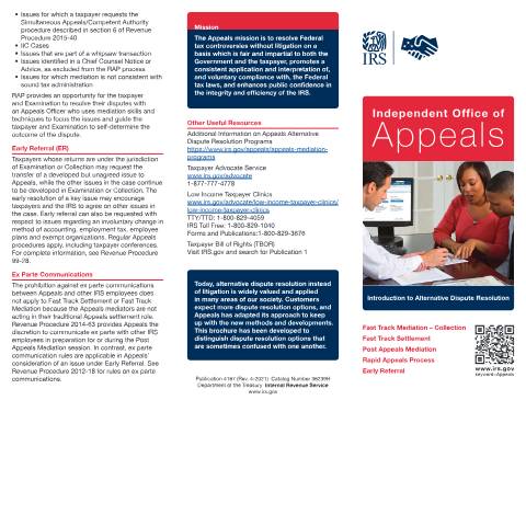 Document preview: IRS Publication p4167 — IRS, United States (CERFA n°PUB-4167)