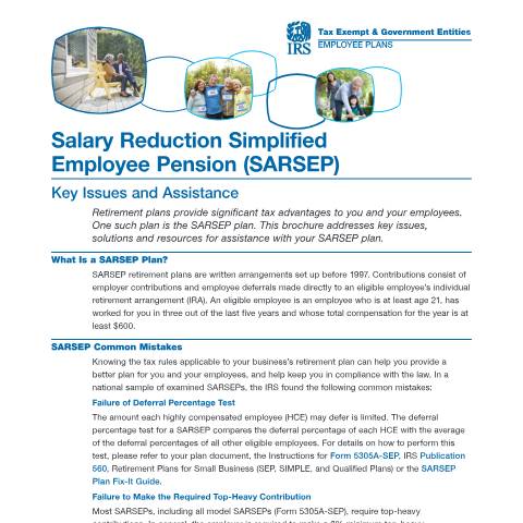 Document preview: IRS Publication p4407 — IRS, United States (CERFA n°PUB-4407)