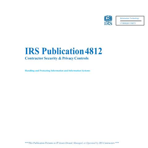 Document preview: IRS Publication p4812 — IRS, United States (CERFA n°PUB-4812)