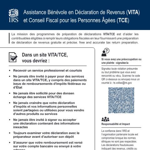 Document preview: IRS Publication p4836fr — IRS, United States (CERFA n°PUB-4836FR)