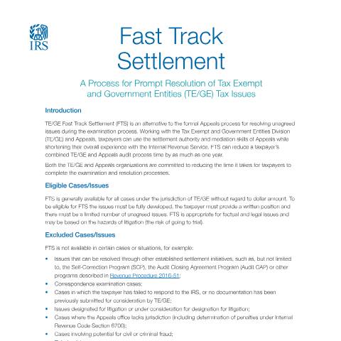 Document preview: IRS Publication p5092 — IRS, United States (CERFA n°PUB-5092)