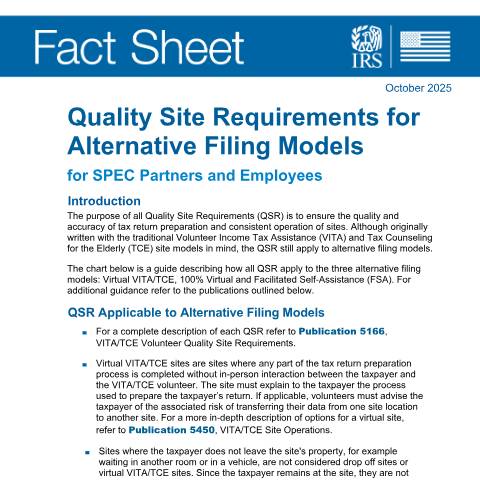 Document preview: IRS Publication p5324 — IRS, United States (CERFA n°PUB-5324)