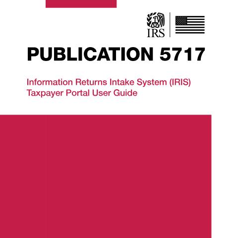 Document preview: IRS Publication p5717 — IRS, United States (CERFA n°PUB-5717)