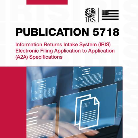 Document preview: IRS Publication p5718 — IRS, United States (CERFA n°PUB-5718)