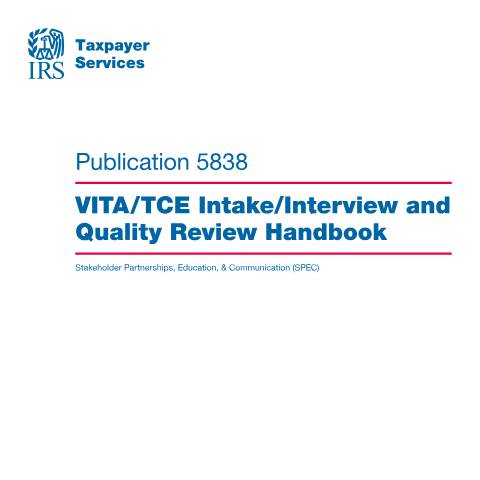 Document preview: IRS Publication p5838 — IRS, United States (CERFA n°PUB-5838)