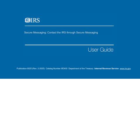 Document preview: IRS Publication p6025 — IRS, United States (CERFA n°PUB-6025)