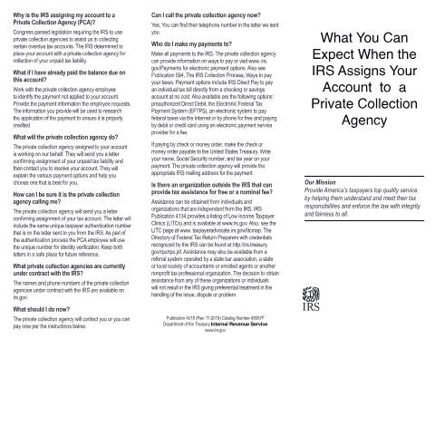 Document preview: IRS Publication p4518 — IRS, United States (CERFA n°PUB-4518)