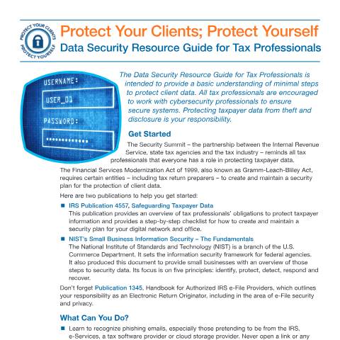 Document preview: IRS Publication p5293 — IRS, United States (CERFA n°PUB-5293)