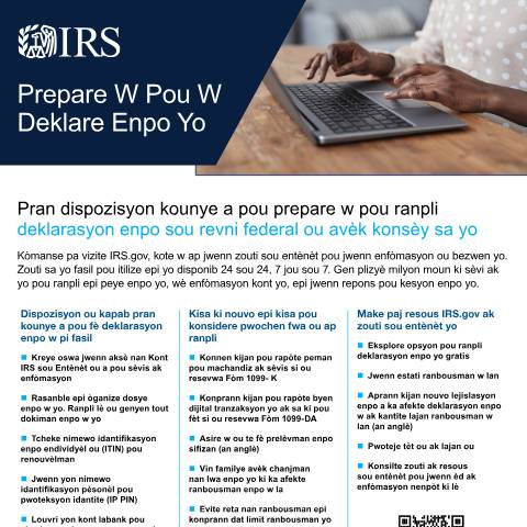 Document preview: IRS Publication p5348aht — IRS, United States (CERFA n°PUB-5348AHT)