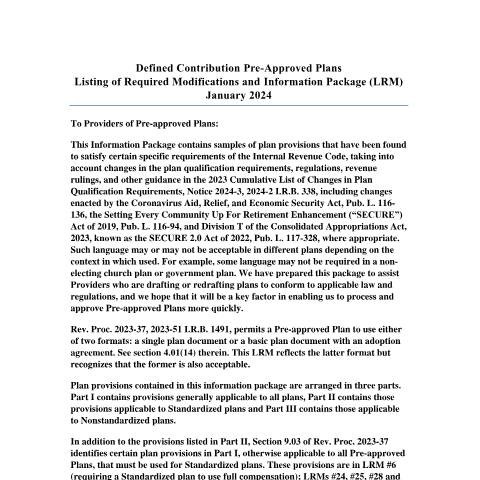 Document preview: IRS Publication p6088 — IRS, United States (CERFA n°PUB-6088)