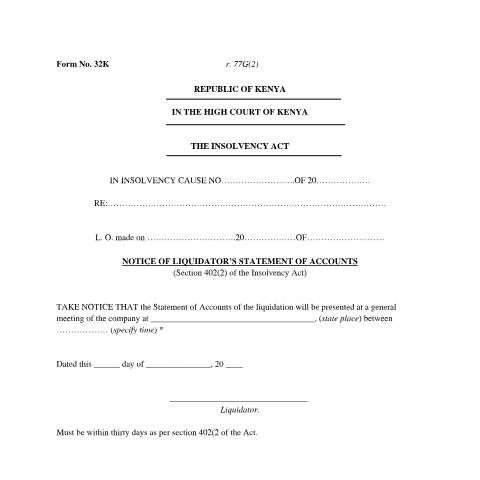 Document preview: f32k — Document, Kenya (CERFA n°f32k)