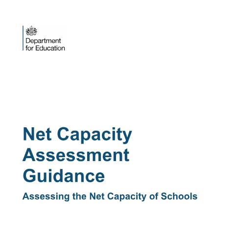 Document preview: Net capacity assessment tool — Department for Education, United Kingdom
