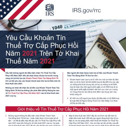 Document preview: IRS Publication p5486bve — IRS, United States (CERFA n°PUB-5486BVE)