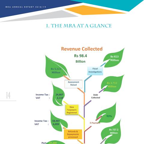 Document preview: The MRA at a Glance — Document, Mauritius (CERFA n°AR1819-1)