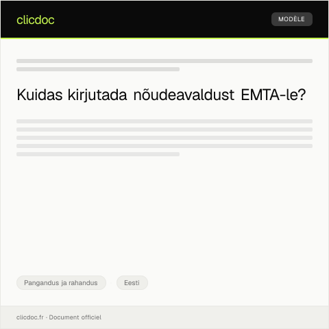 Document preview: Võlgnevuse ja inkassokorralduse avaldus — Pangandus ja rahandus, Eesti